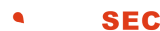 logo geosec bianco rosso