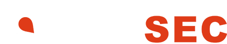 logo geosec bianco rosso